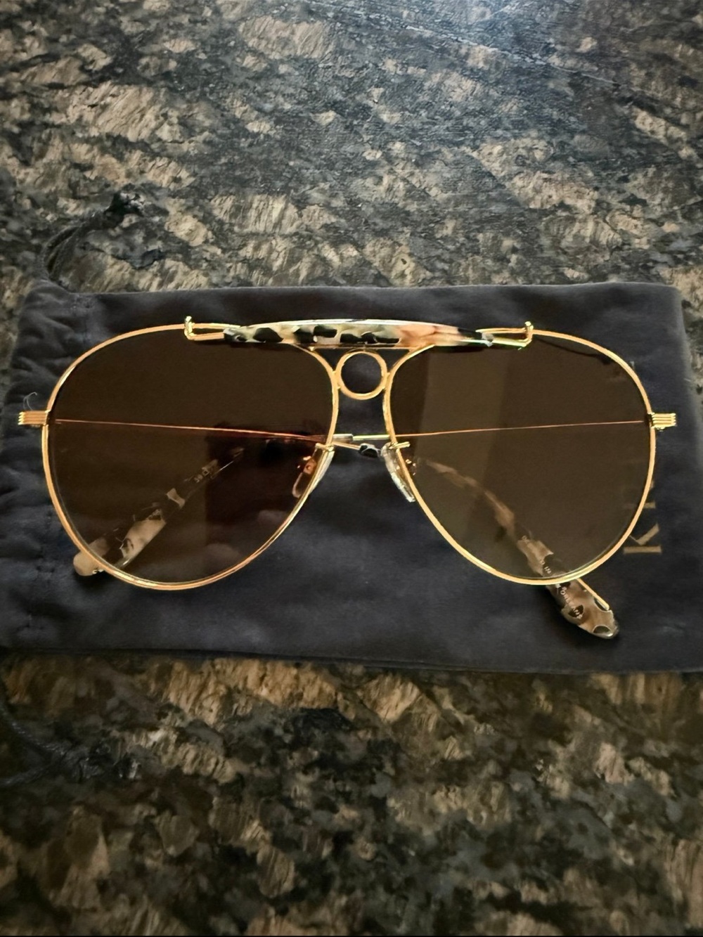 Krewe aviator sunglasses unisex